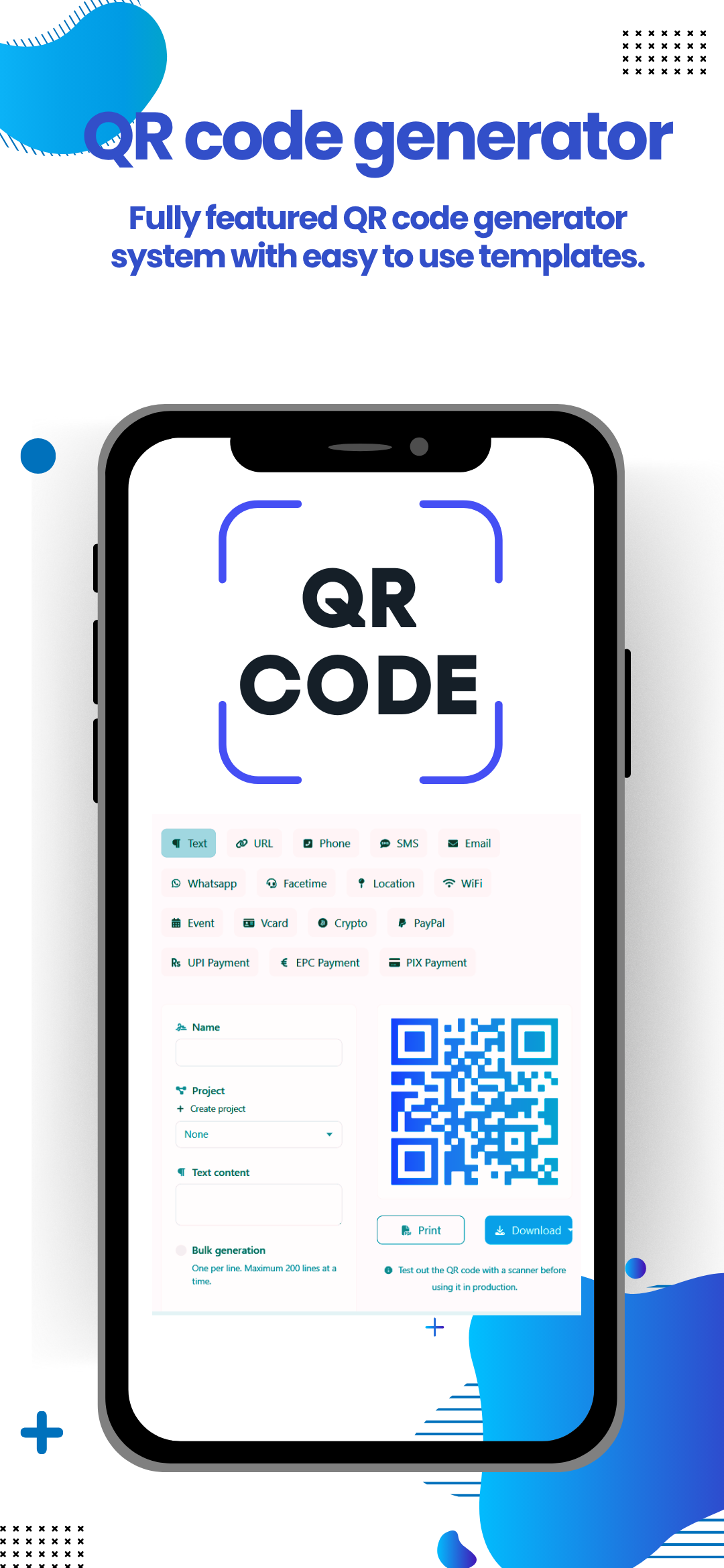 Screenshot of biolink page examples