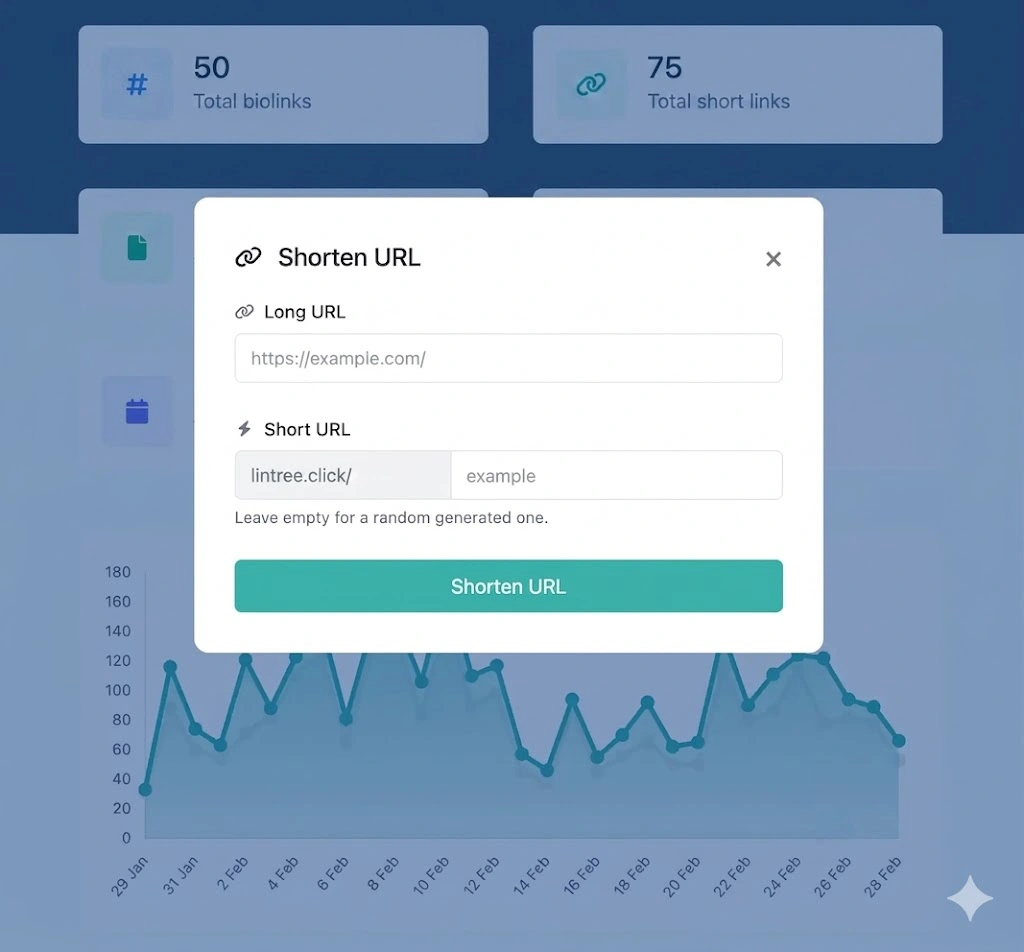 Screenshot of the app short URL editing page
